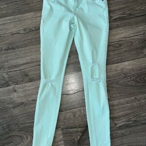 Old navy rockstar skinny jeans in Mint